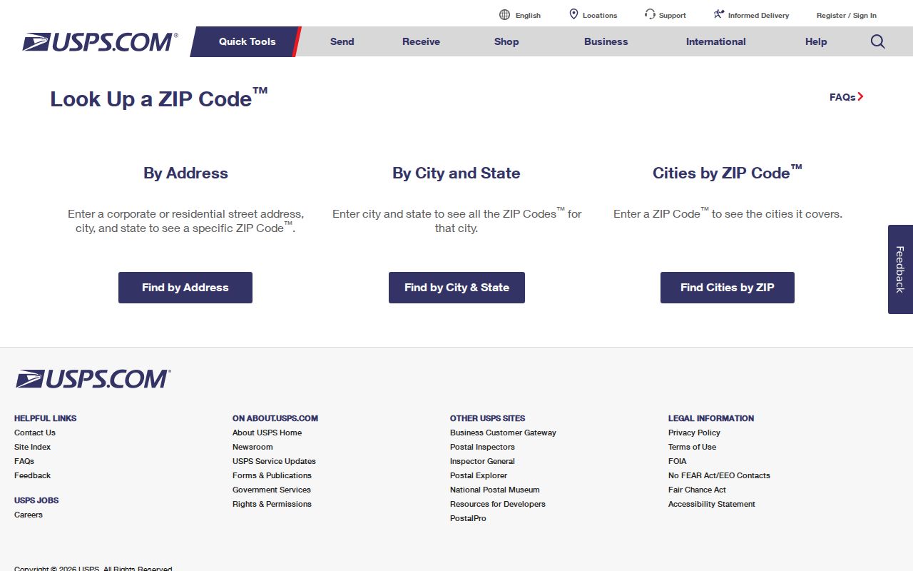Southold ZIP code directory USPS address-to-ZIP lookup